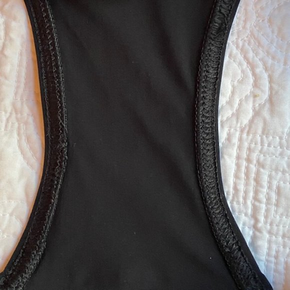 Lidea Black Bikini with Pink and Cream Trim - Picture 11 of 14